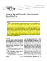 Impact of Sea-Level Rise on Sea Water Intrusion in Coastal Aquifers